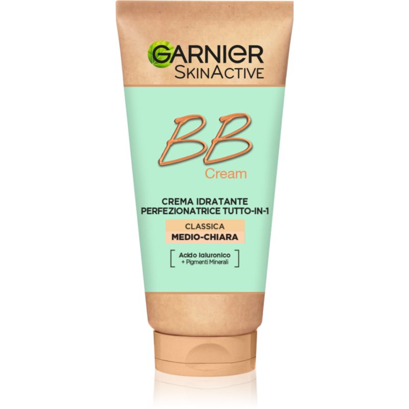 Garnier Skin Active Bb Cream Bb Cream Per Pelli Normali E Secche Colore Medio-Chiara 50 Ml