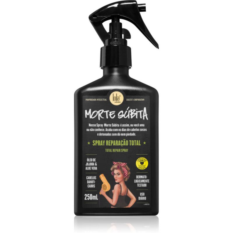 Lola Cosmetics Morte Súbita Spray Reparação Total Spray Per Capelli Rovinati 250 Ml