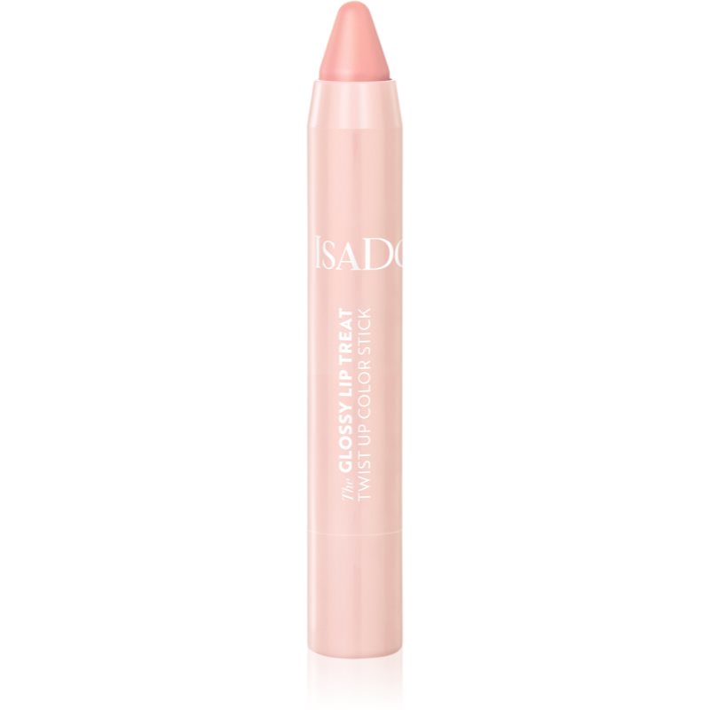 Isadora Glossy Lip Treat Twist Up Color Rossetto Idratante Colore 00 Clear Nude 3,3 G