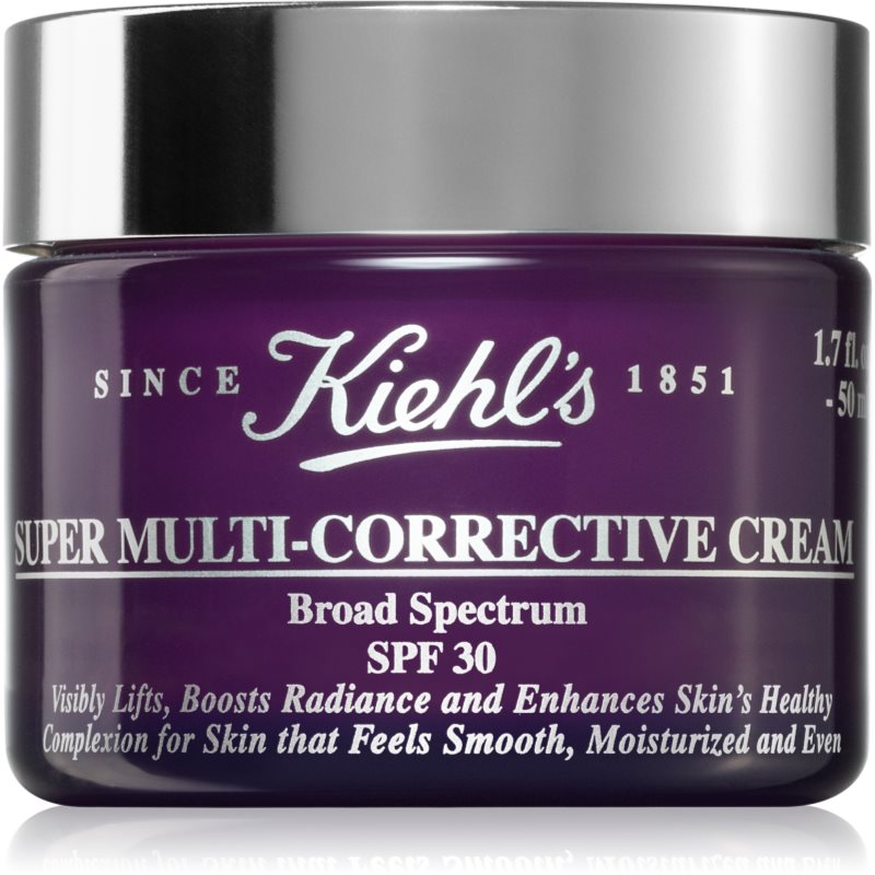 Kiehl'S Super Multi-Corrective Cream Crema Giorno Contro Le Rughe Per Tutti I Tipi Di Pelle, Anche Quelle Sensibili Spf 30 50 Ml