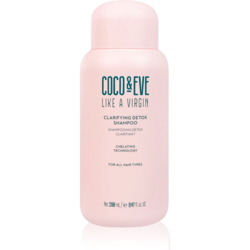 Coco & Eve Like A Virgin Clarifying Detox Shampoo Shampoo Di Pulizia Profonda Con Effetto Disintossicante 288 Ml