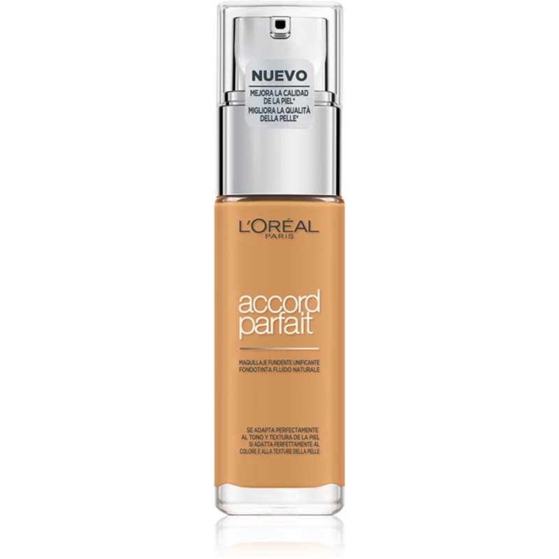 L’Oréal Paris Accord Parfait Fondotinta Liquido Colore 6.5N Desert 30 Ml