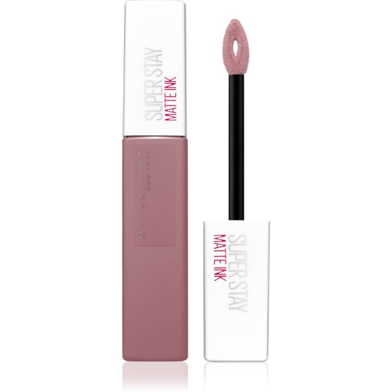 Maybelline New York Superstay Matte Ink Rossetto Liquido Matte Per Un Effetto Lunga Durata Colore 140 Solois 5 Ml