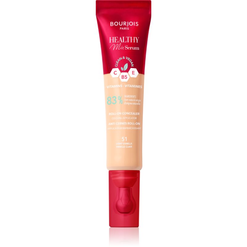 Bourjois Healthy Mix Serum Correttore Idratante Per Viso E Contorno Occhi Colore 51 Light Vanilla 13 Ml
