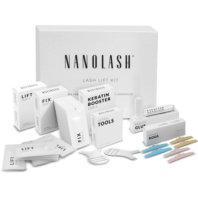 Nanolash Lash Lift Kit Set Per Il Lifting E La Laminazione Delle Ciglia