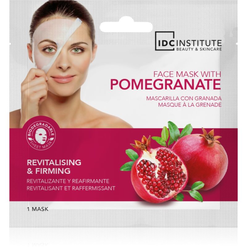 Idc Institute Pomegranate Maschera Rivitalizzante Per Il Viso 22 G