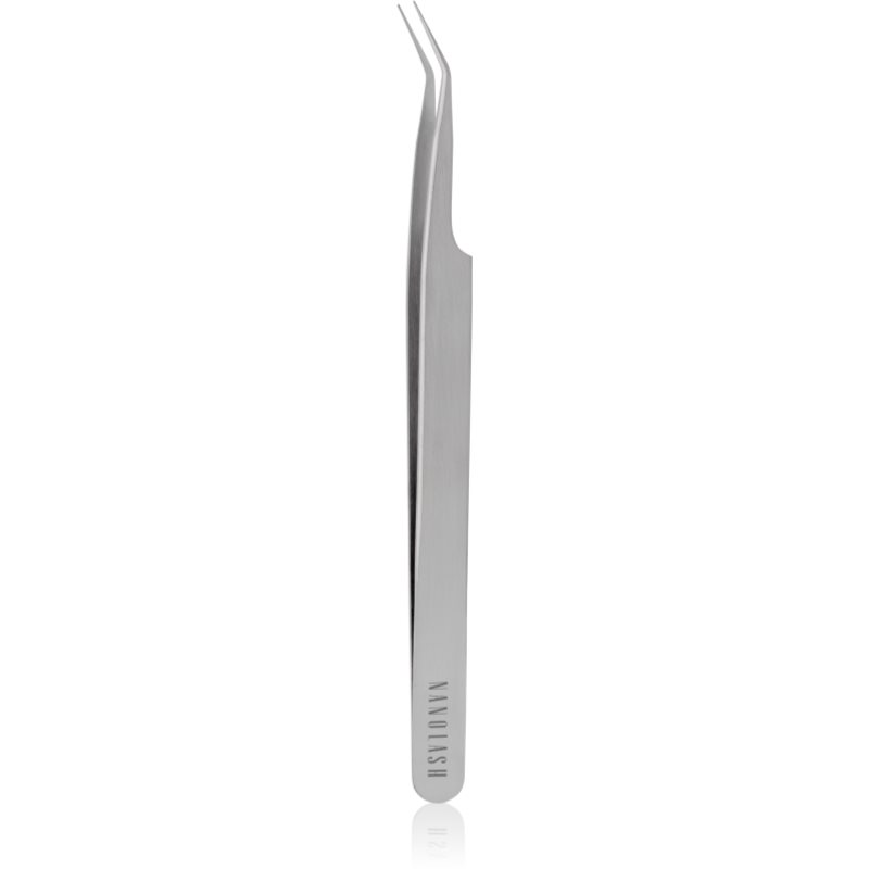 Nanolash Eyelash Tweezers Curved Applicatore Di Ciglia Finte 1 Pz