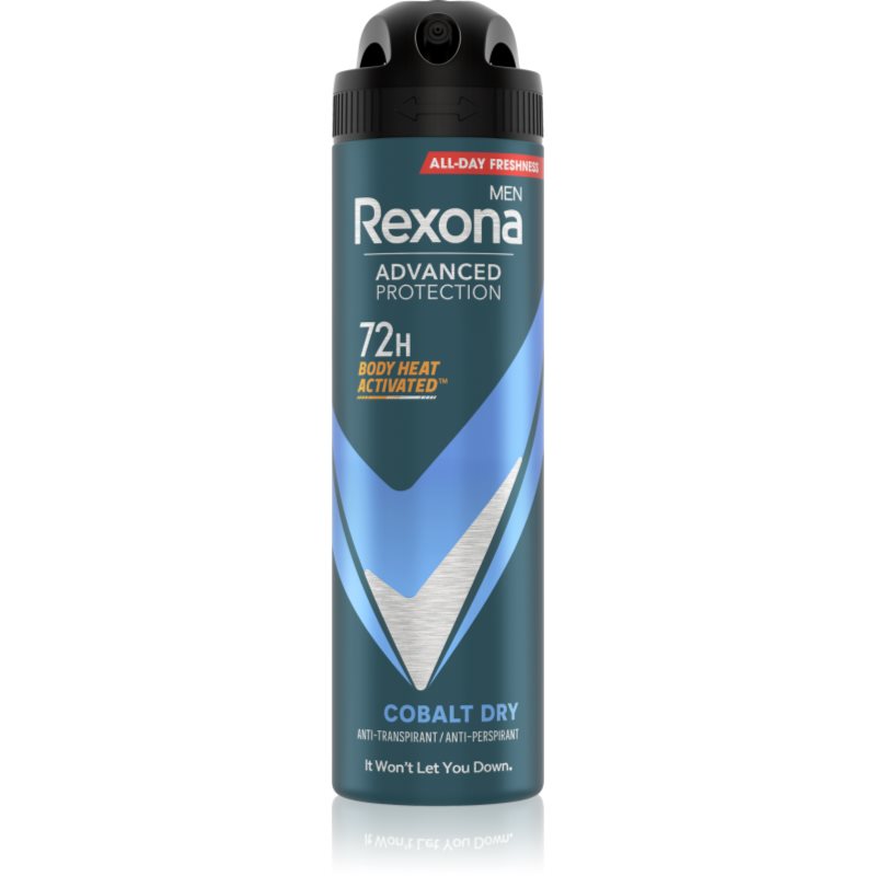 Rexona Men Advanced Protection Antitraspirante Spray 72 Ore Per Uomo Cobalt Dry 150 Ml