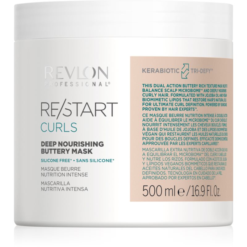 Revlon Professional Re/Start Curls Maschera Nutriente Per Capelli Mossi E Ricci 500 Ml