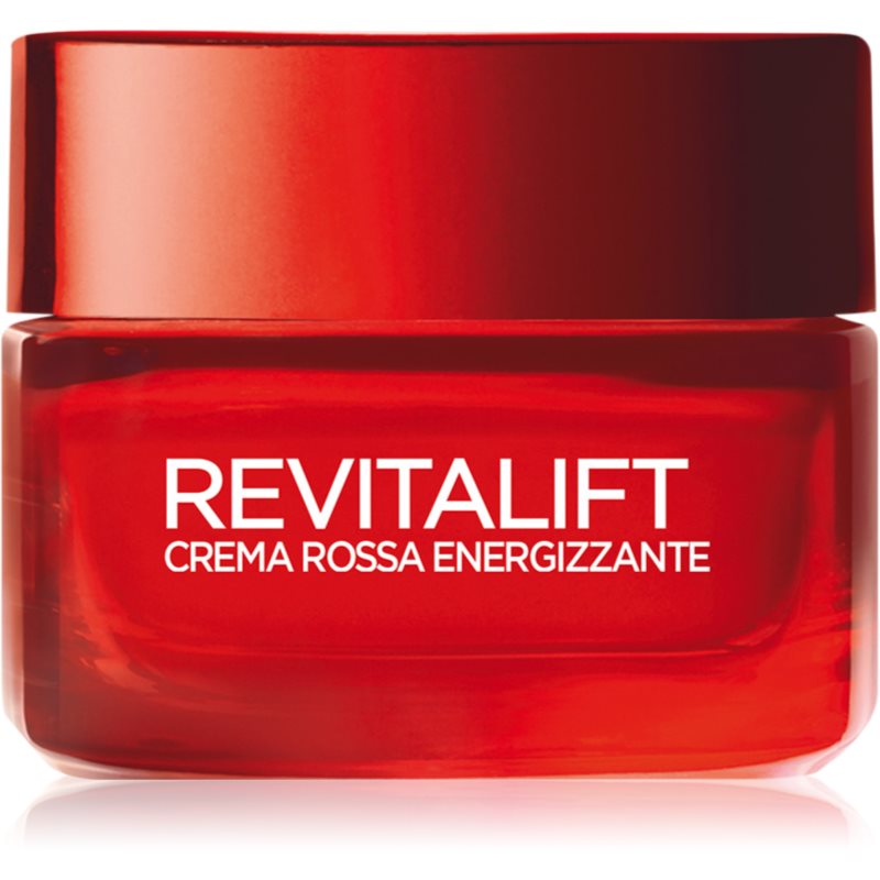 L’Oréal Paris Crema Rossa Energizzante Crema Giorno Energizzante Antirughe 50 Ml