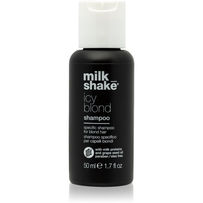 Milk Shake Icy Blond Shampoo Shampoo Anti-Giallo Per Capelli Biondi 50 Ml