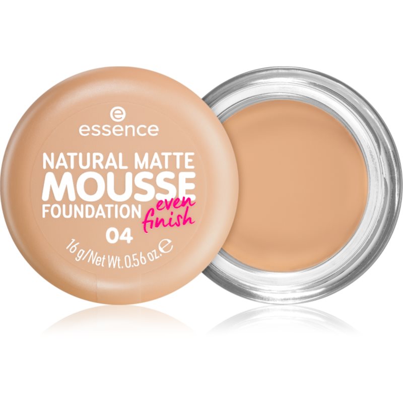 Essence Natural Matte Mousse Fondotinta In Mousse Colore 04 16 G