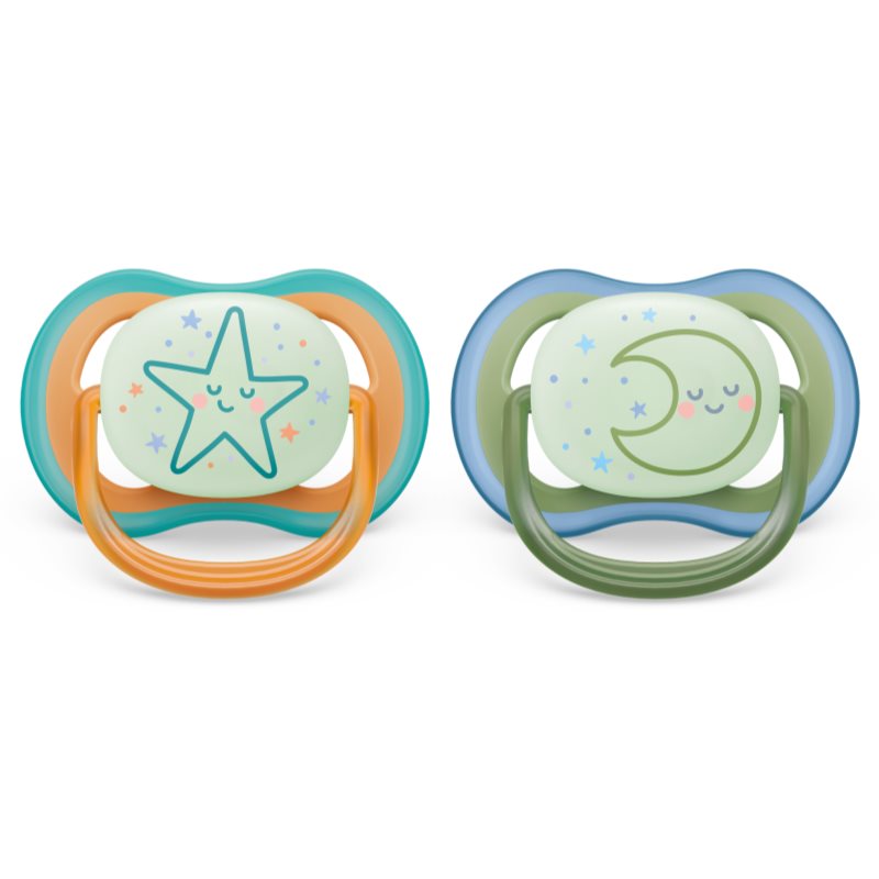 Philips Avent Ultra Air Night 18M+ Ciuccio Neutral 2 Pz