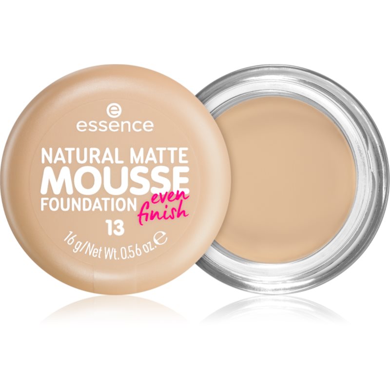 Essence Natural Matte Mousse Fondotinta In Mousse Colore 13 16 G