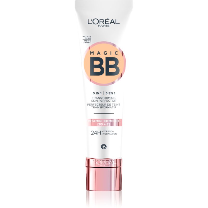 L’Oréal Paris Magic Bb Bb Cream Colore Medio Chiaro 30 Ml