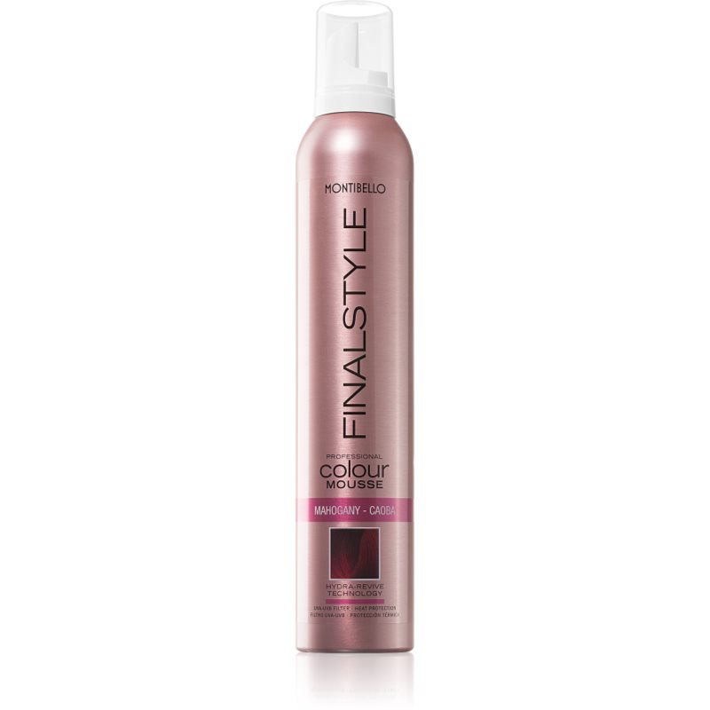 Montibello Finalestyle Color Mousse Schiuma Colorante Per Esaltare Il Colore Dei Capelli Mahogany - Caoba 320 Ml