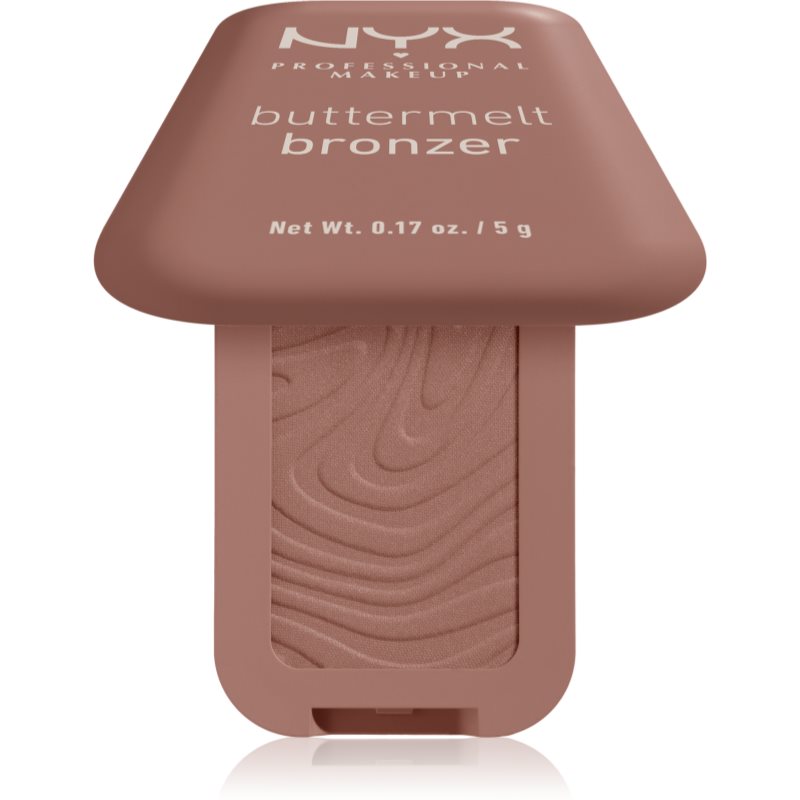 Nyx Professional Makeup Buttermelt Bronzer Bronzer In Crema Colore 02 All Buttad Up 5 G