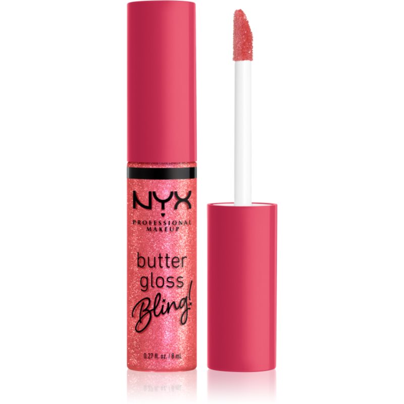 Nyx Professional Makeup Butter Gloss Bling Lucidalabbra Brillante Colore 05 She Got Money 8 Ml