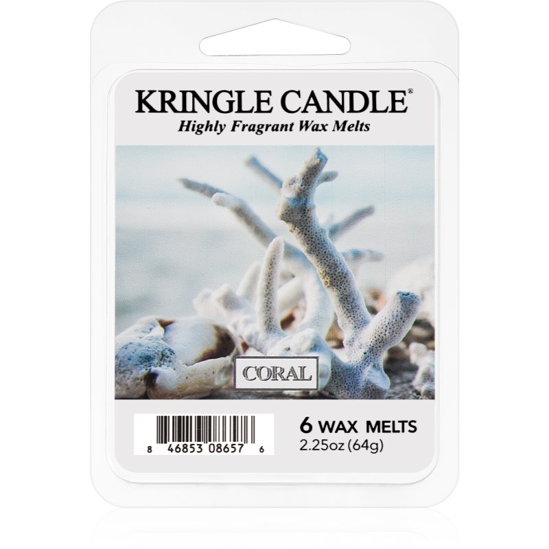 Kringle Candle Coral Cera Per Lampada Aromatica 64 G