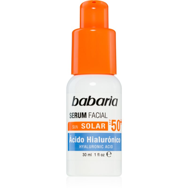 Babaria Sun Face Siero Idratante Ad Alta Protezione Uv Spf 50+ 30 Ml