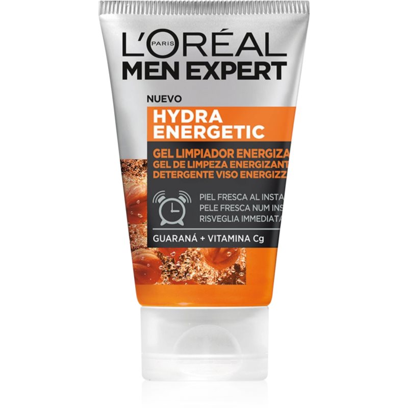 L’Oréal Paris Men Expert Wake Up Boost Gel Detergente Per Il Viso Per Uomo 100 Ml
