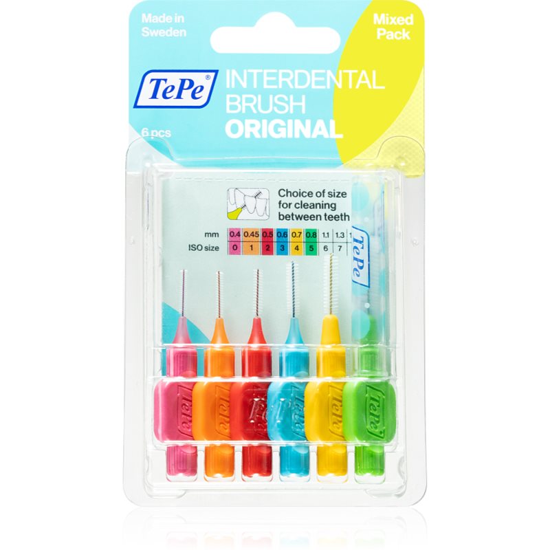 Tepe Interdental Brush Original Scovolino Interdentale Mix 6 Pz