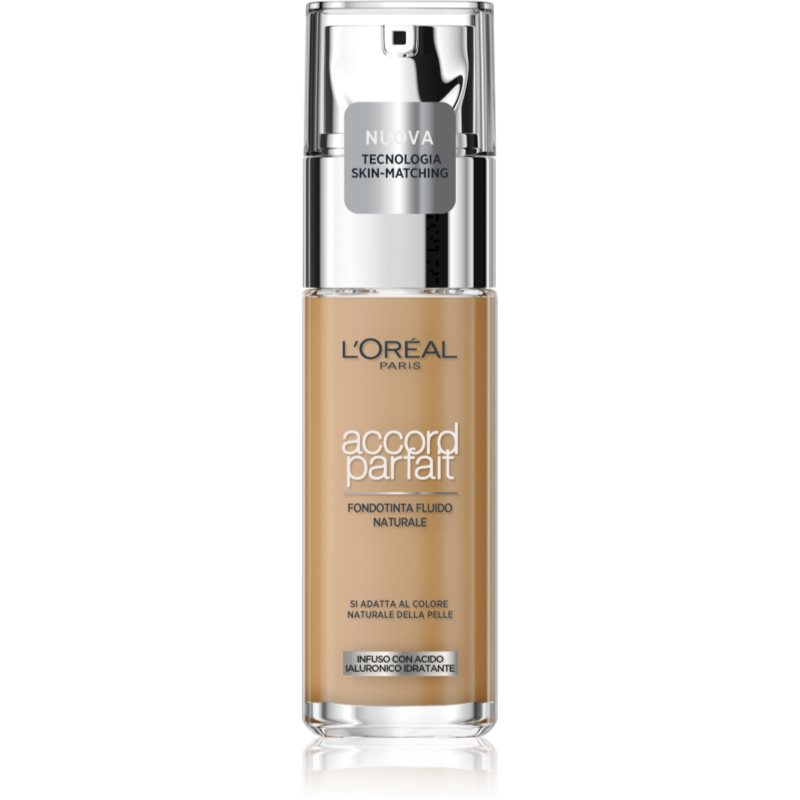 L’Oréal Paris Accord Parfait Fondotinta Liquido Colore 7D7W 30 Ml