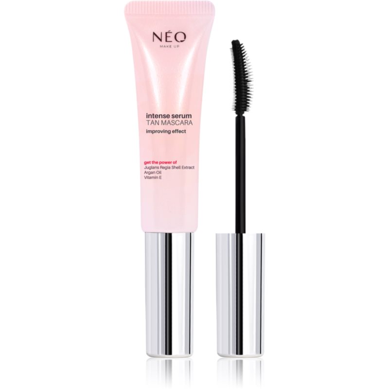 Neo Make Up Intense Serum Tan Mascara Mascara Rinforzante Effetto Rigenerante Colore Black 9 Ml