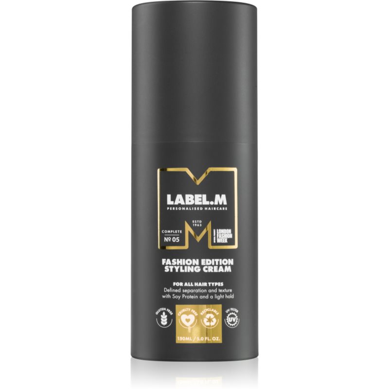 Label.M Fashion Edition Crema Modellante Per Tutti I Tipi Di Capelli 150 Ml