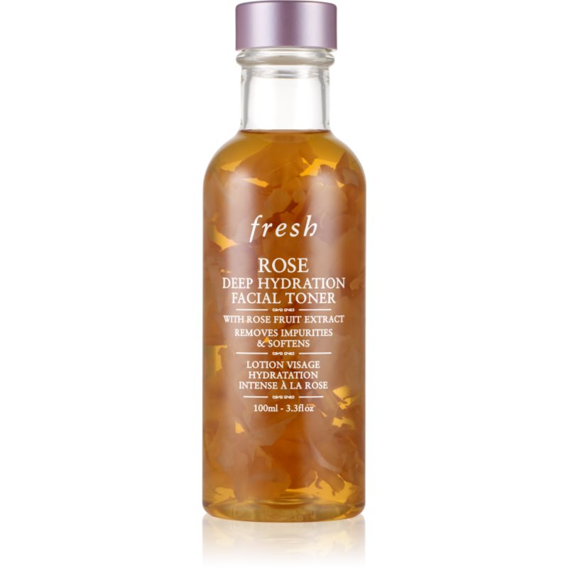 Fresh Rose Deep Hydration Facial Toner Lozione Tonica Idratante Di Rosa 100 Ml
