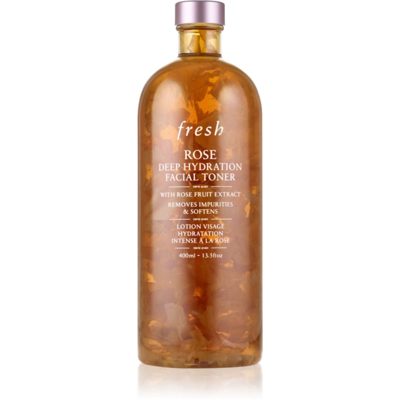 Fresh Rose Deep Hydration Facial Toner Lozione Tonica Idratante Di Rosa 400 Ml