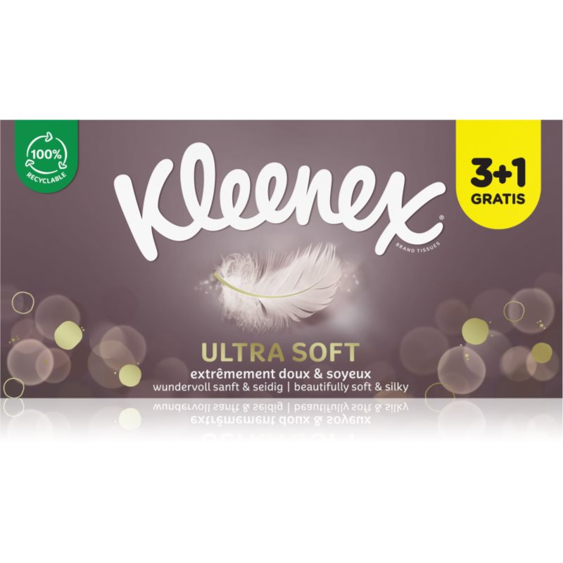 Kleenex Ultra Soft Box Fazzoletti Di Carta 4X64 Pz