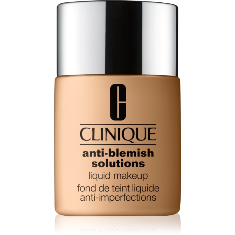 Clinique Anti-Blemish Solutions™ Liquid Makeup Fondotinta Coprente Per Pelli Grasse Con Tendenza All'Acne Colore Cn 52 Neutral 30 Ml