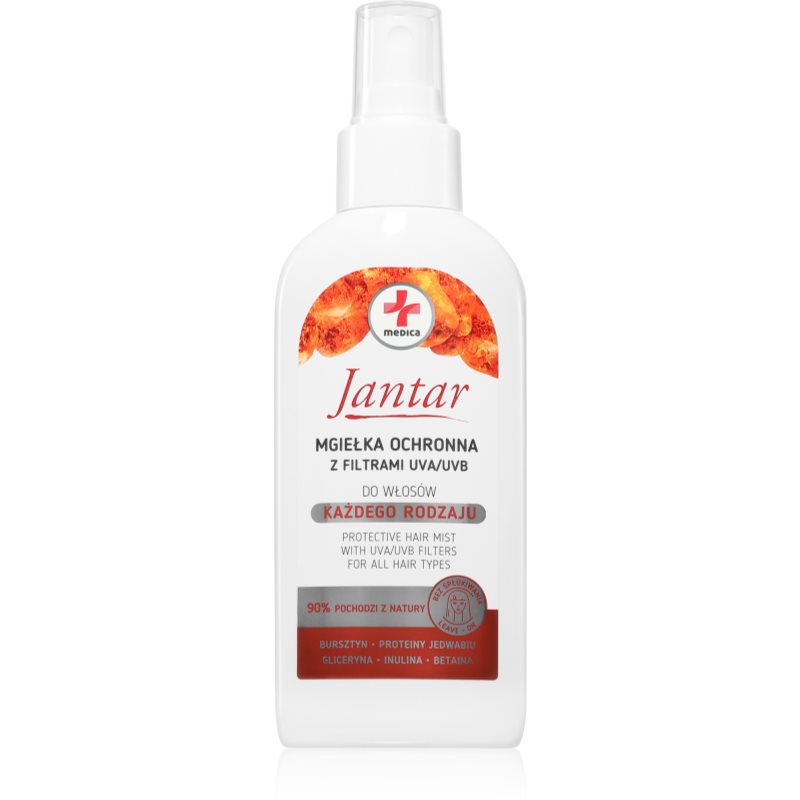 Farmona Jantar Medica Spray Nebulizzato Per Lisciare E Pettinare I Capelli Con Facilità Con Filtri Uva E Uvb 150 Ml