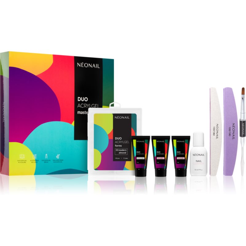 Neonail Duo Acrylgel Master Set Set Per Le Unghie Perfect Clear