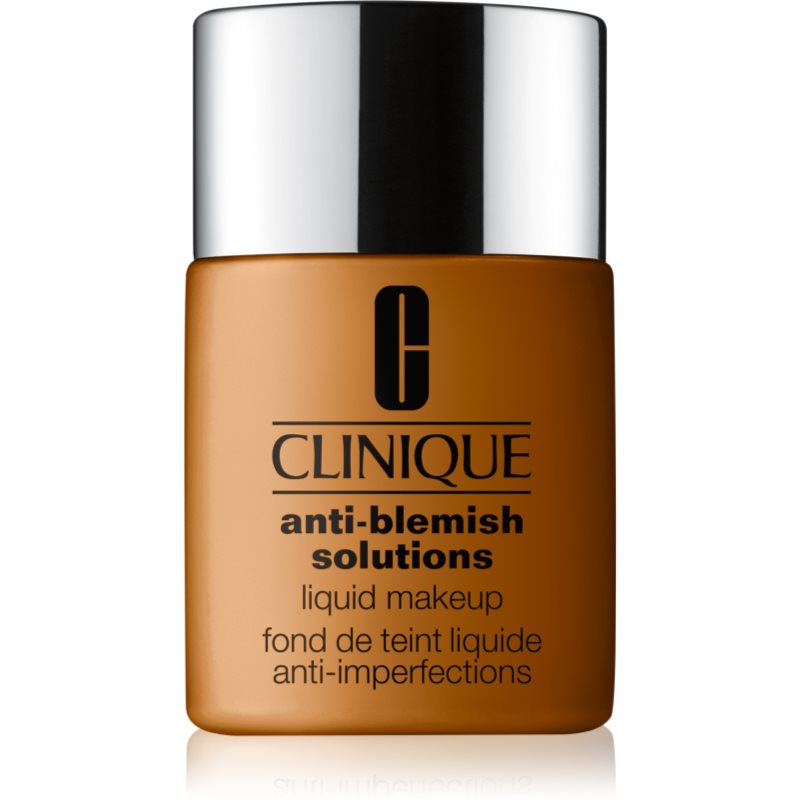 Clinique Anti-Blemish Solutions™ Liquid Makeup Fondotinta Coprente Per Pelli Grasse Con Tendenza All'Acne Colore Wn 112 Ginger 30 Ml