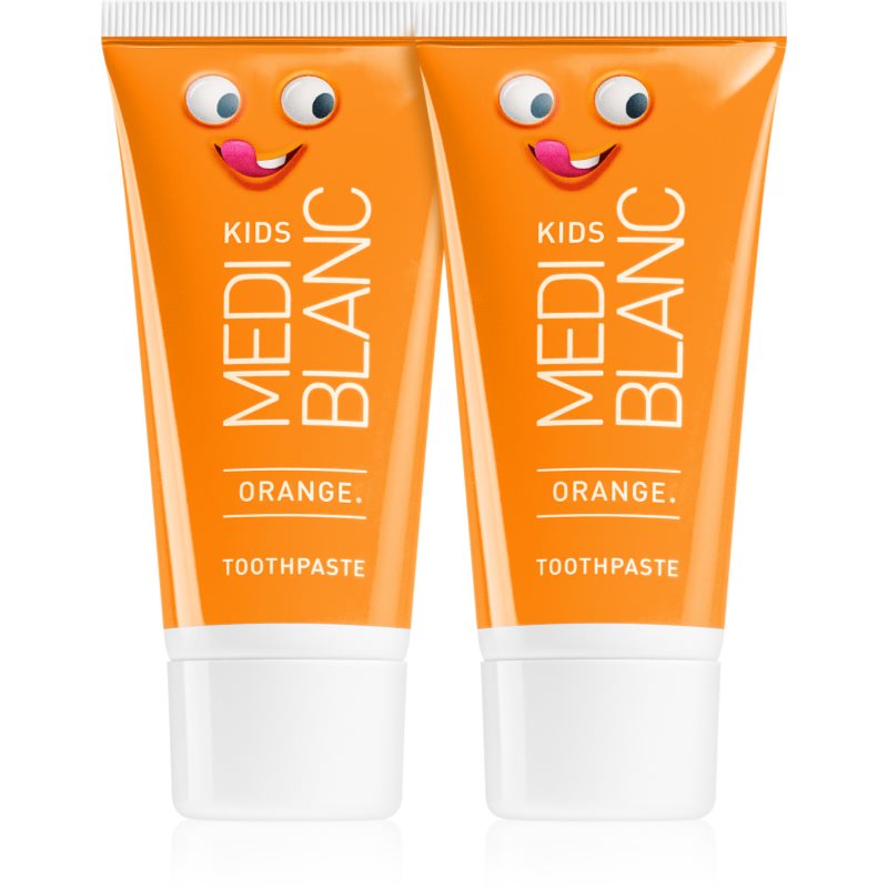 Mediblanc Kids Orange Dentifricio Per Bambini 2X50 Ml