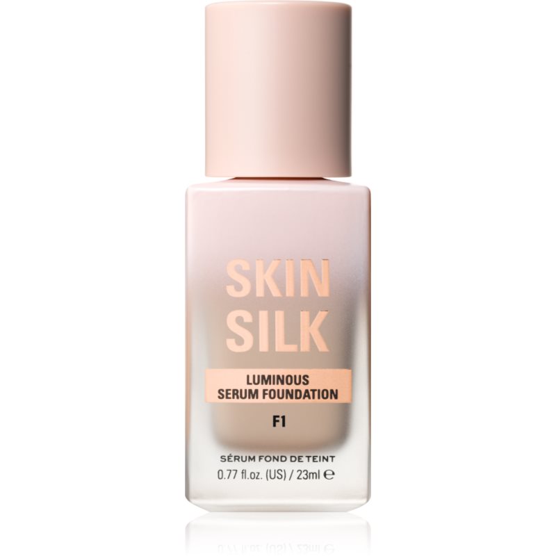 Makeup Revolution Skin Silk Serum Foundation Fondotinta Illuminante Leggero Colore F1 23 Ml