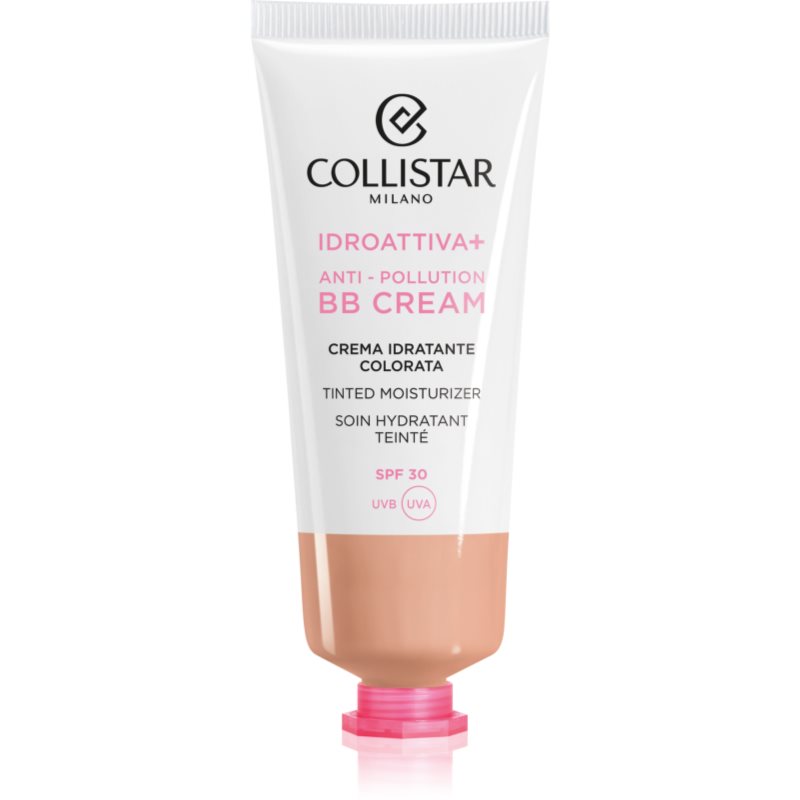 Collistar Face Idroattiva+ Tinted Moisturizer Crema Idratante Tonificante Spf 30 Colore 2 Medium 50 Ml