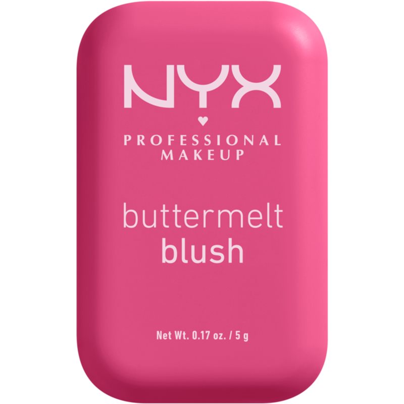 Nyx Professional Makeup Buttermelt Blush Blush In Polvere Colore 07 Butta With Time 5 G