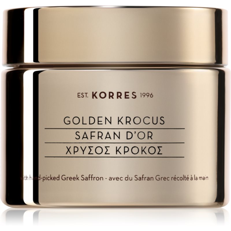 Korres Golden Krocus Crema Rigenerante Viso Contro I Segni Di Invecchiamento 50 Ml