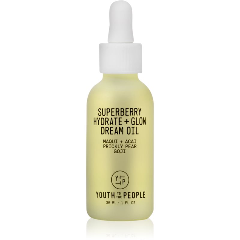 Youth To The People Superberry Hydrate + Glow Dream Oil Olio Illuminante E Idratante 30 Ml