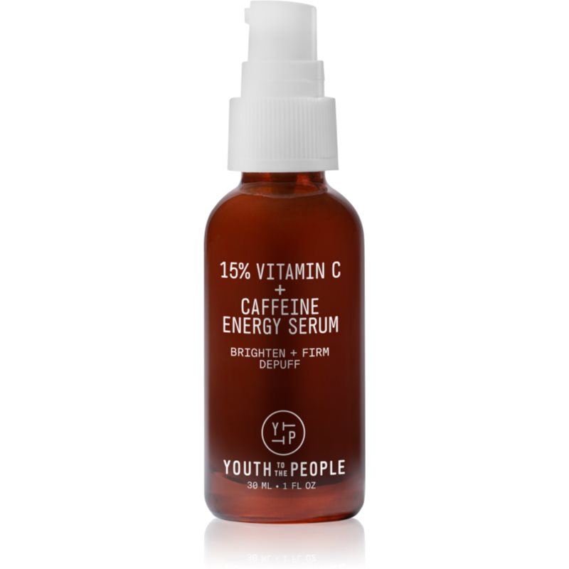 Youth To The People Energy 15% Vitamin C + Caffeine Serum Siero Illuminante Con Vitamina C 30 Ml