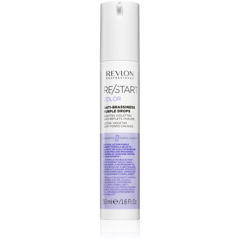 Revlon Professional Re/Start Color Siero Neutralizzante Per Toni Gialli 50 Ml