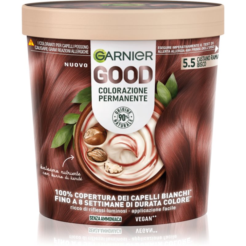 Garnier Good Color Tinta Permanente Per Capelli 5.5 Castano Ramato 1 Pz