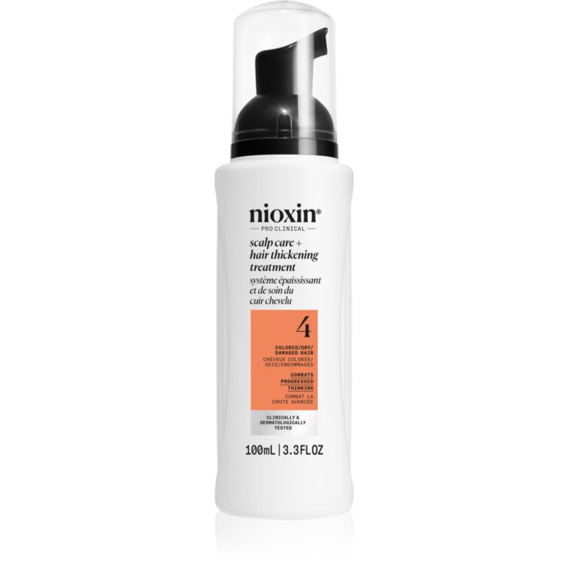 Nioxin System 4 Scalp + Hair Thickening Treatment Trattamento Per Capelli Che Si Diradano, Fini E Chimicamente Trattati 100 Ml