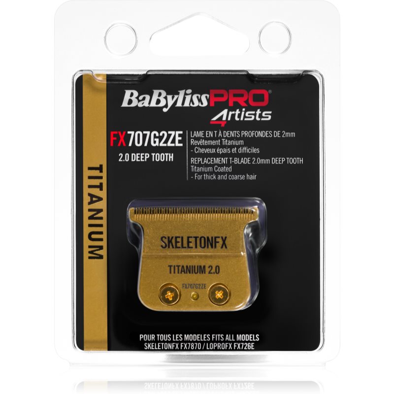 Babyliss Pro Blades Skeleton Fx Testina Di Ricambio 1 Pz