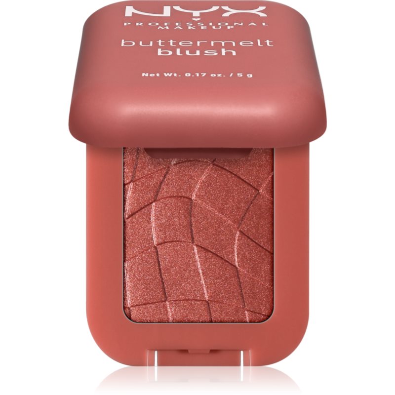 Nyx Professional Makeup Buttermelt Blush Blush In Polvere Colore 09 Feeling Butta 5 G