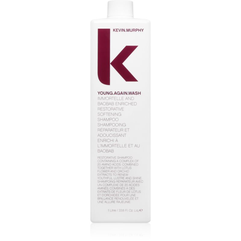 Kevin Murphy Young Again Shampoo Rigenerante Per La Brillantezza Senza Sulfati Né Parabeni 1000 Ml