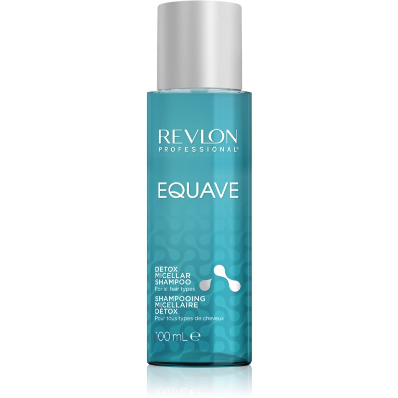 Revlon Professional Equave Detox Micellar Shampoo Shampoo Micellare Con Effetto Disintossicante Per Tutti I Tipi Di Capelli 100 Ml